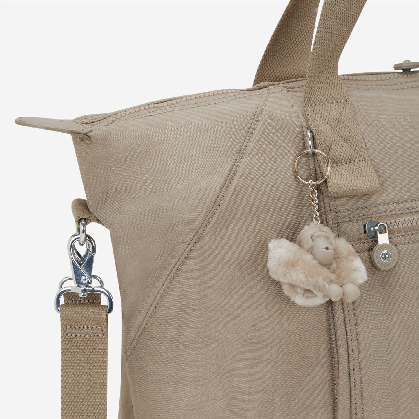 KIPLING New Art M Babybag Soft Taupe Large baby bag (with changing mat) I9928-4PW