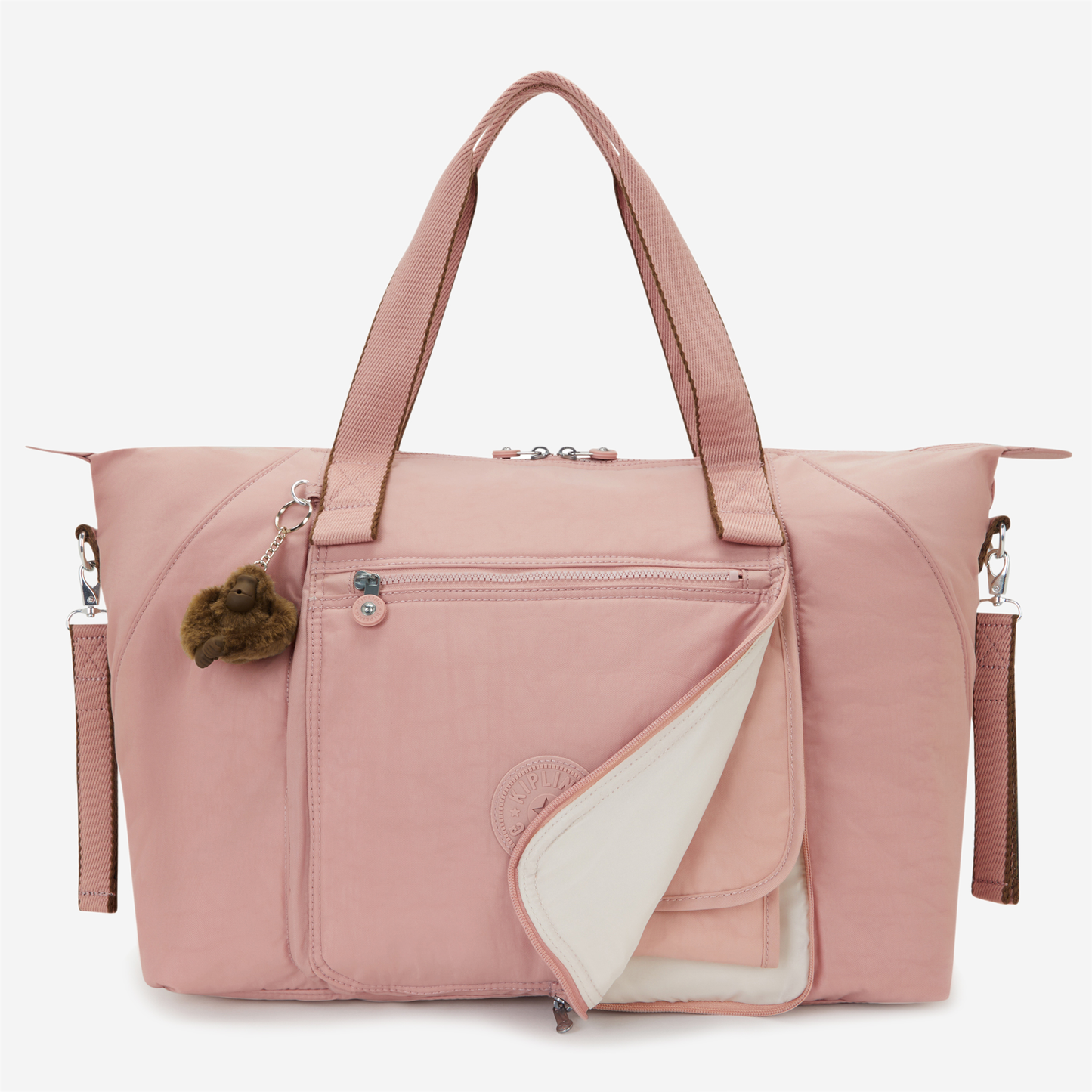 KIPLING New Art M Babybag Memory Pink Large baby bag (with changing mat) I9928-0PN