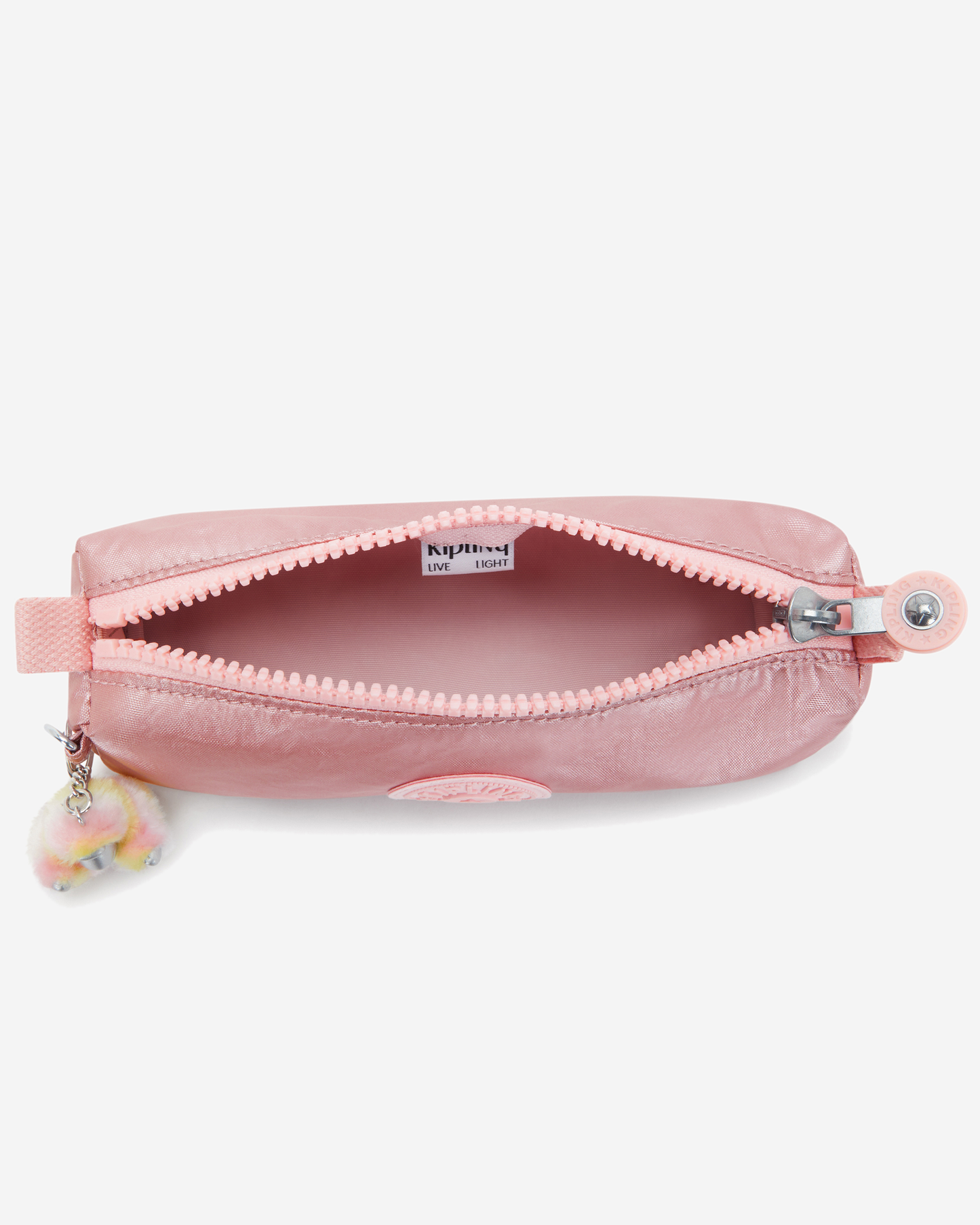 Kipling  Freedom Bronze Pink Met Medium Pencase I5621-3MD