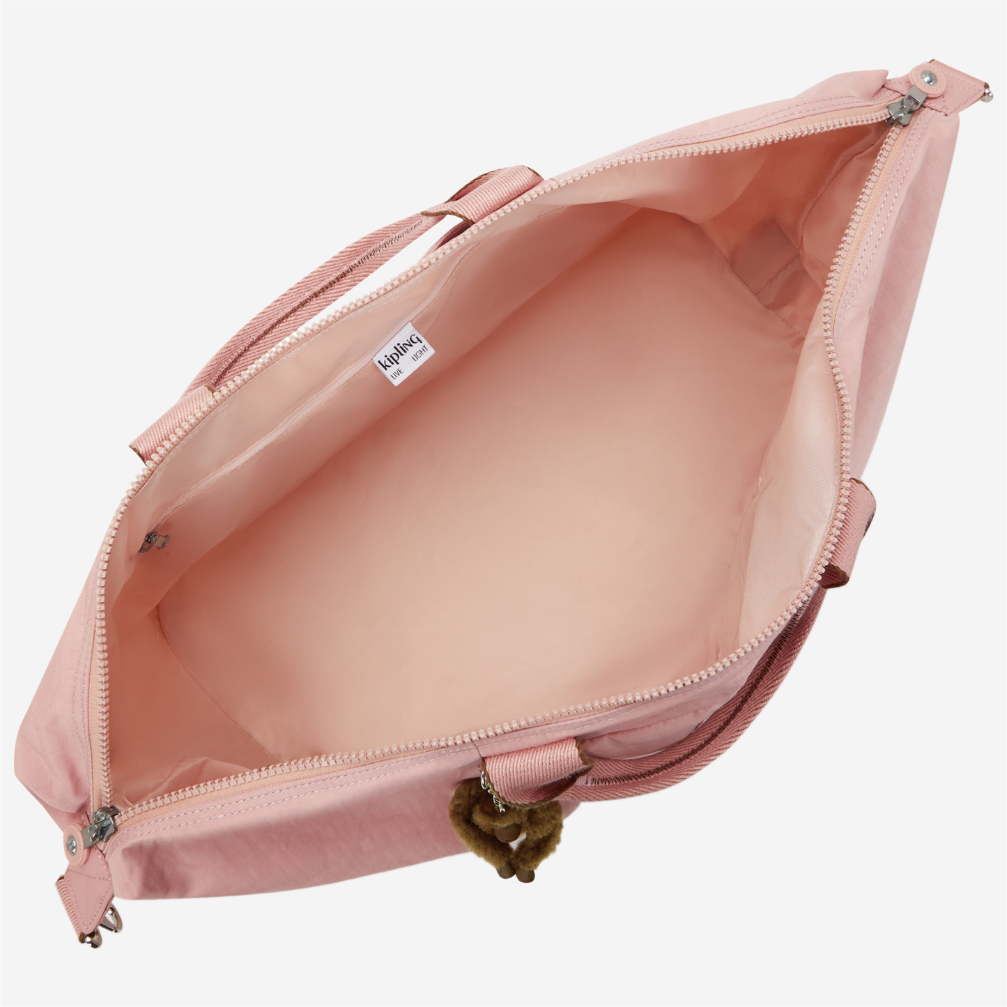 KIPLING Bori Memory Pink Large weekender (with trolley sleeve and removable shoulderstrap) I4582-0PN