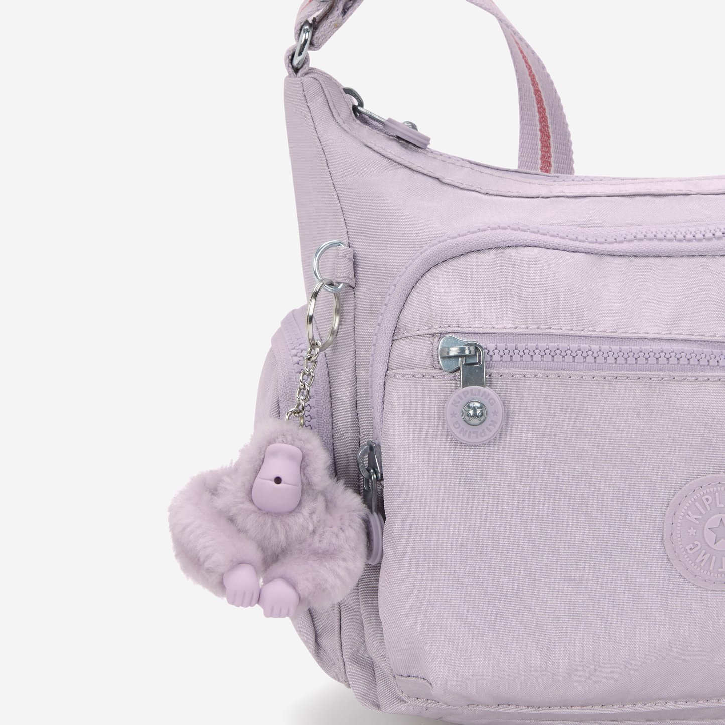KIPLING Gabbie S Lilac Shimmer Medium crossbody I2532-9GO
