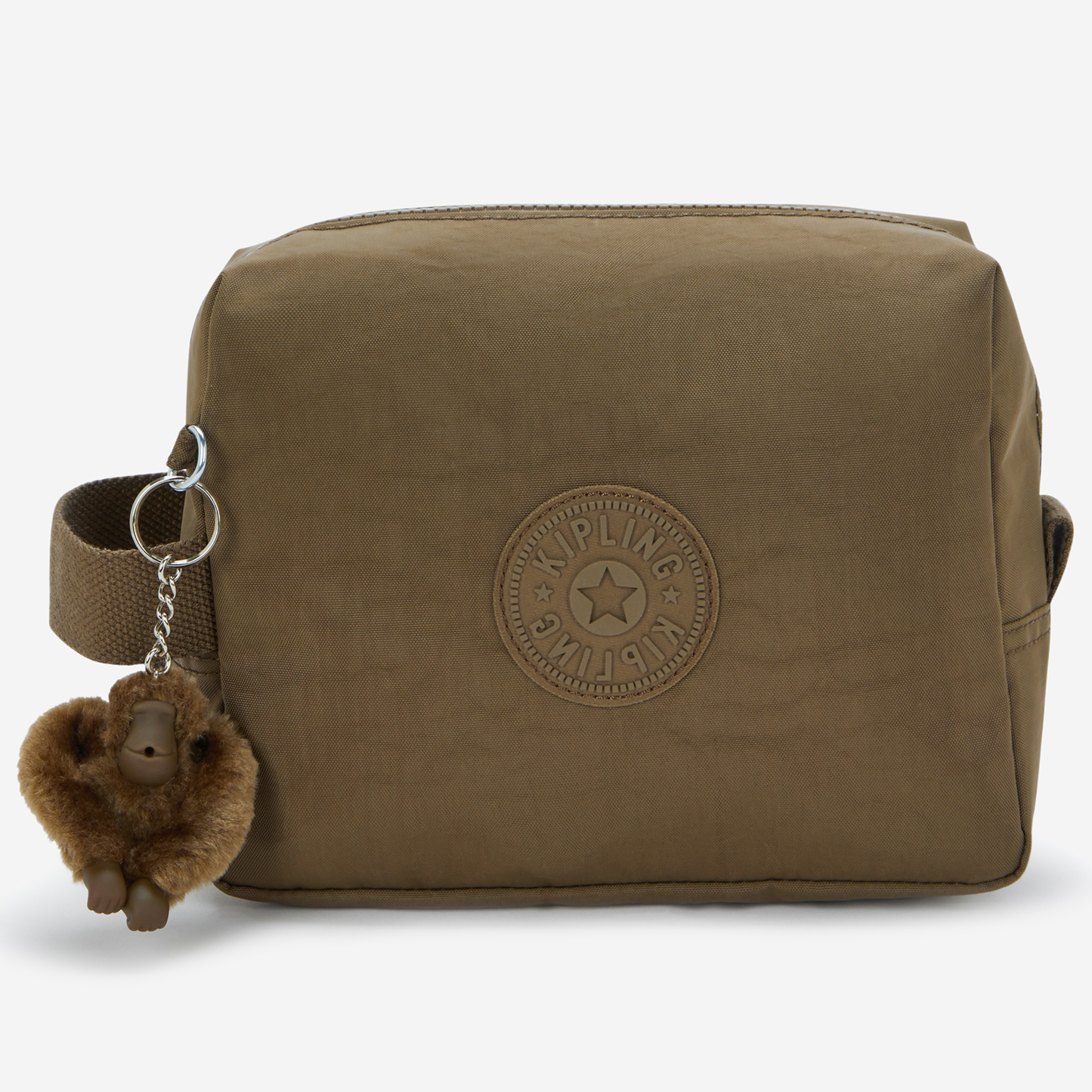 KIPLING Parac Smooth Khaki Large toiletry bag I2887-1NA