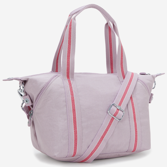 KIPLING Art Mini Lilac Shimmer Small handbag (with removable shoulderstrap) 15410-9GO