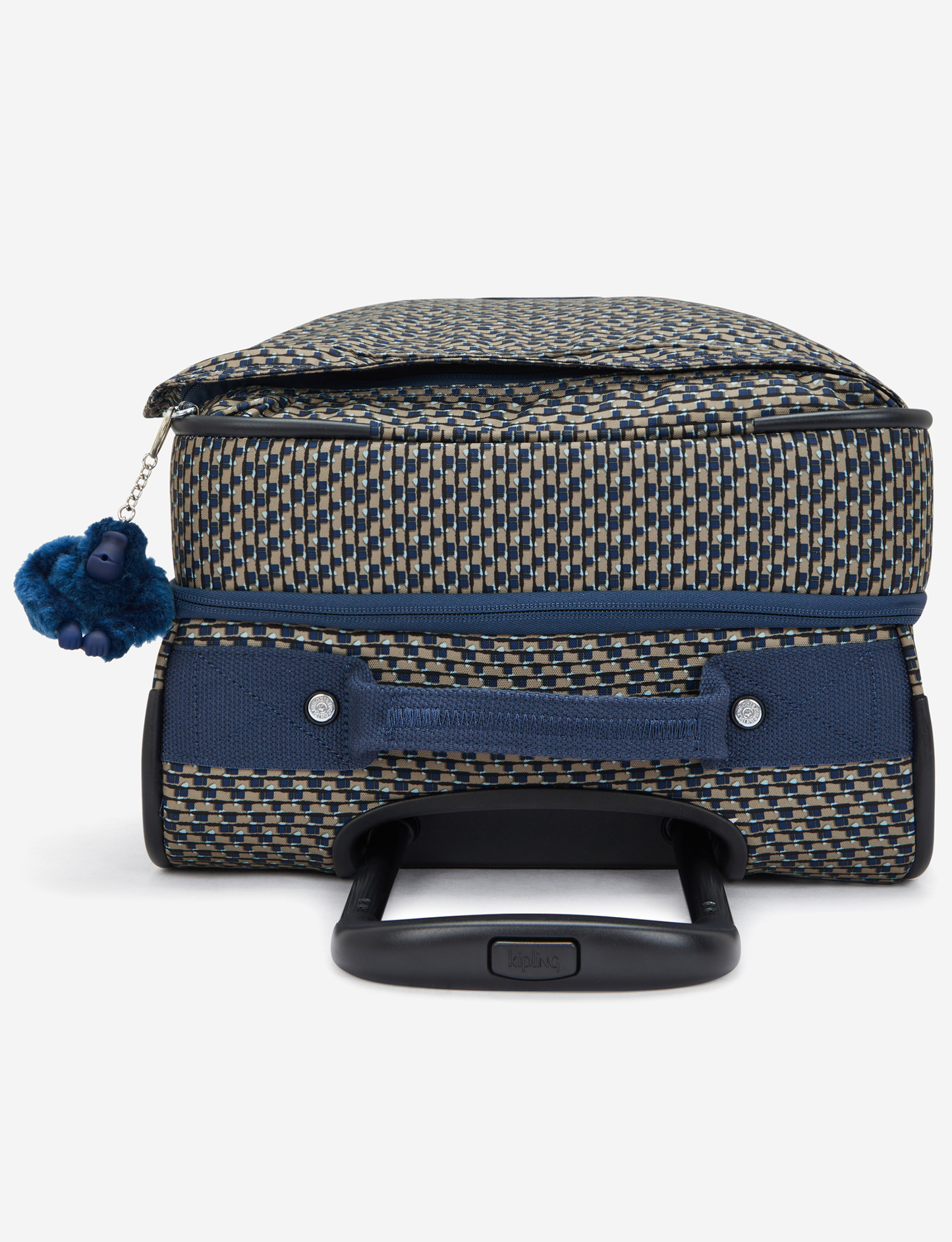 KIPLING Spontaneous S Blue on Wire حقيبة أمتعة صغيرة بعجلات I7211-9PC