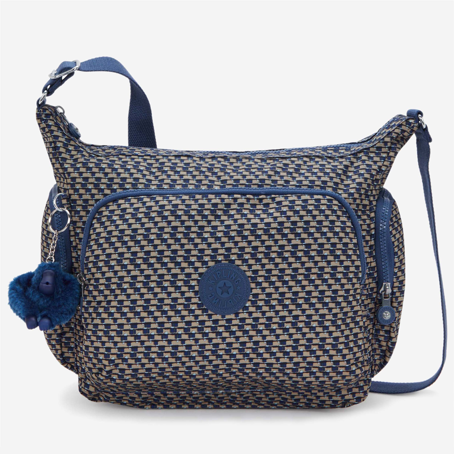 KIPLING Gabb Blue on Wire Large crossbody I6525-9PC