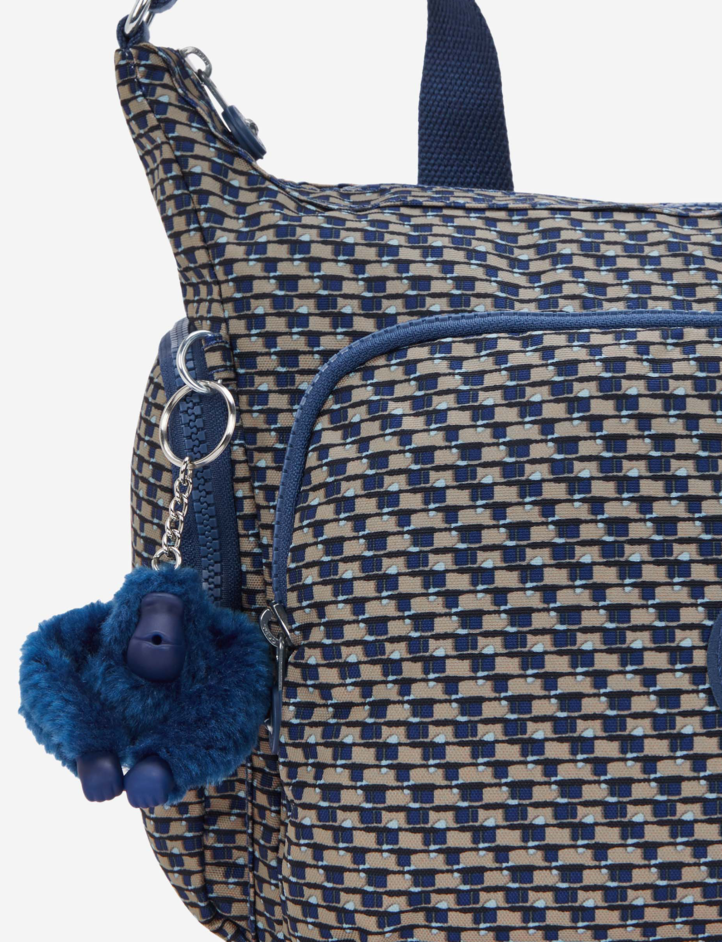 حقيبة كروسبودي كبيرة KIPLING Gabb Blue on Wire I6525-9PC