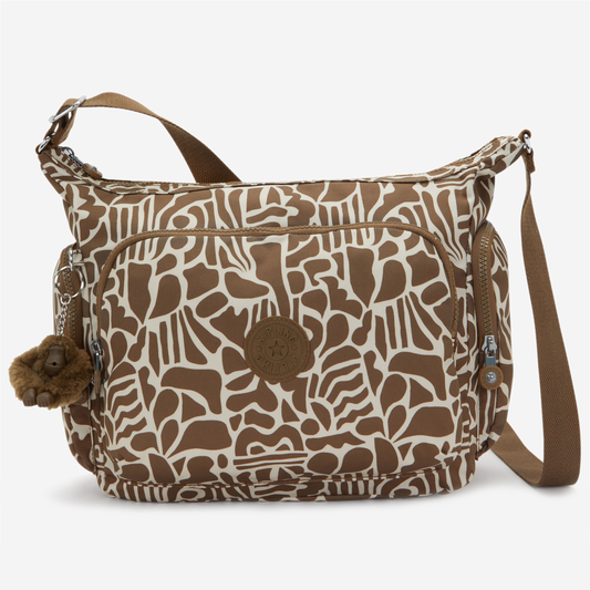KIPLING Gabb Cocktail Khaki Large crossbody I6525-9GD