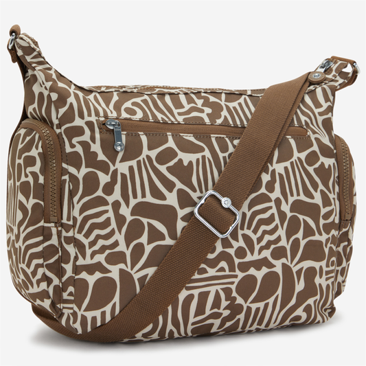 KIPLING Gabb Cocktail Khaki Large crossbody I6525-9GD