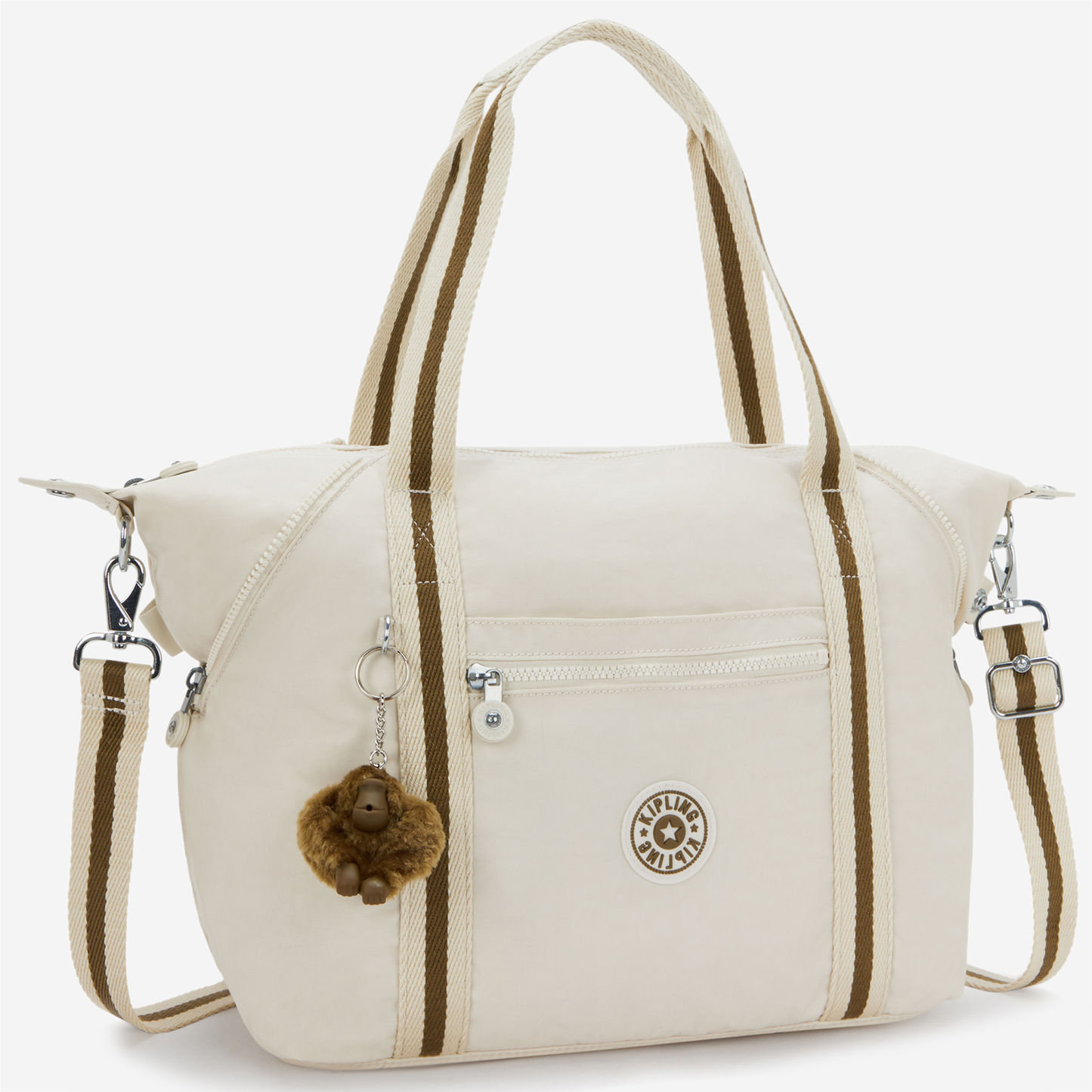 KIPLING Art Soft Sand Medium tote (with removable shoulderstrap) 10619-9LO