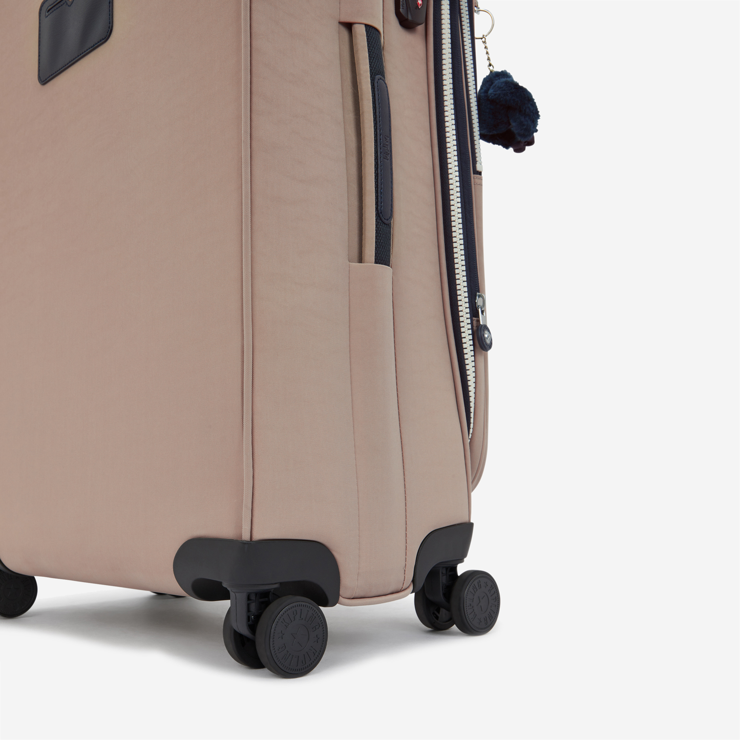 KIPLING New Youri Spin M Soft Taupe C Medium expandable wheeled luggage I7706-7ML