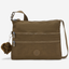 KIPLING Alvar Smooth Khaki حقيبة كروس متوسطة 13335-1NA