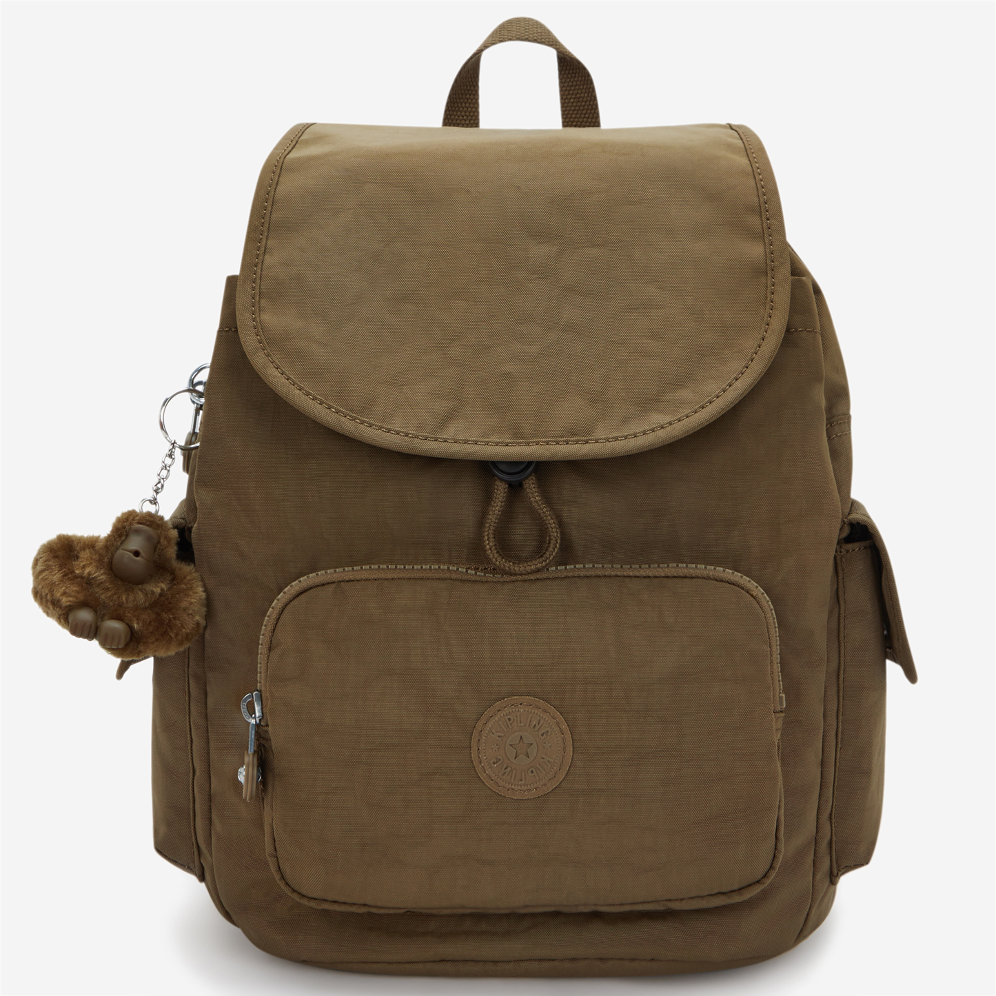 KIPLING City Pack S Smooth Khaki Small backpack 15635-1NA