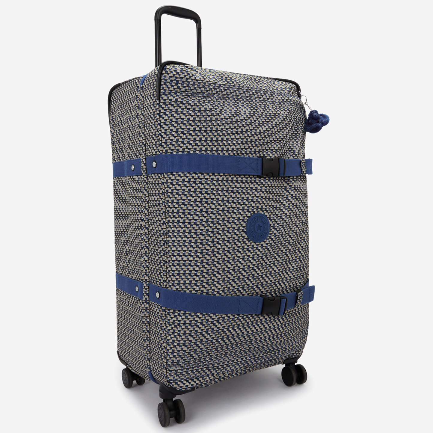 KIPLING Spontaneous L Blue on Wire Large wheeled luggage I3397-9PC