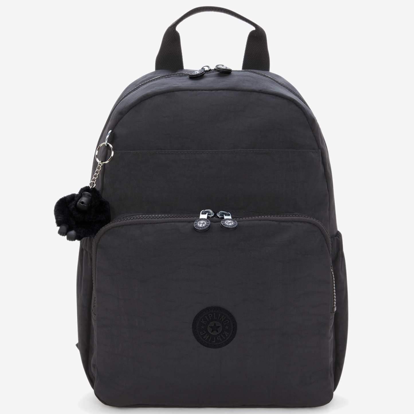 KIPLING Maisie Black Noir Medium baby backpack (with changing mat) I3339-P39
