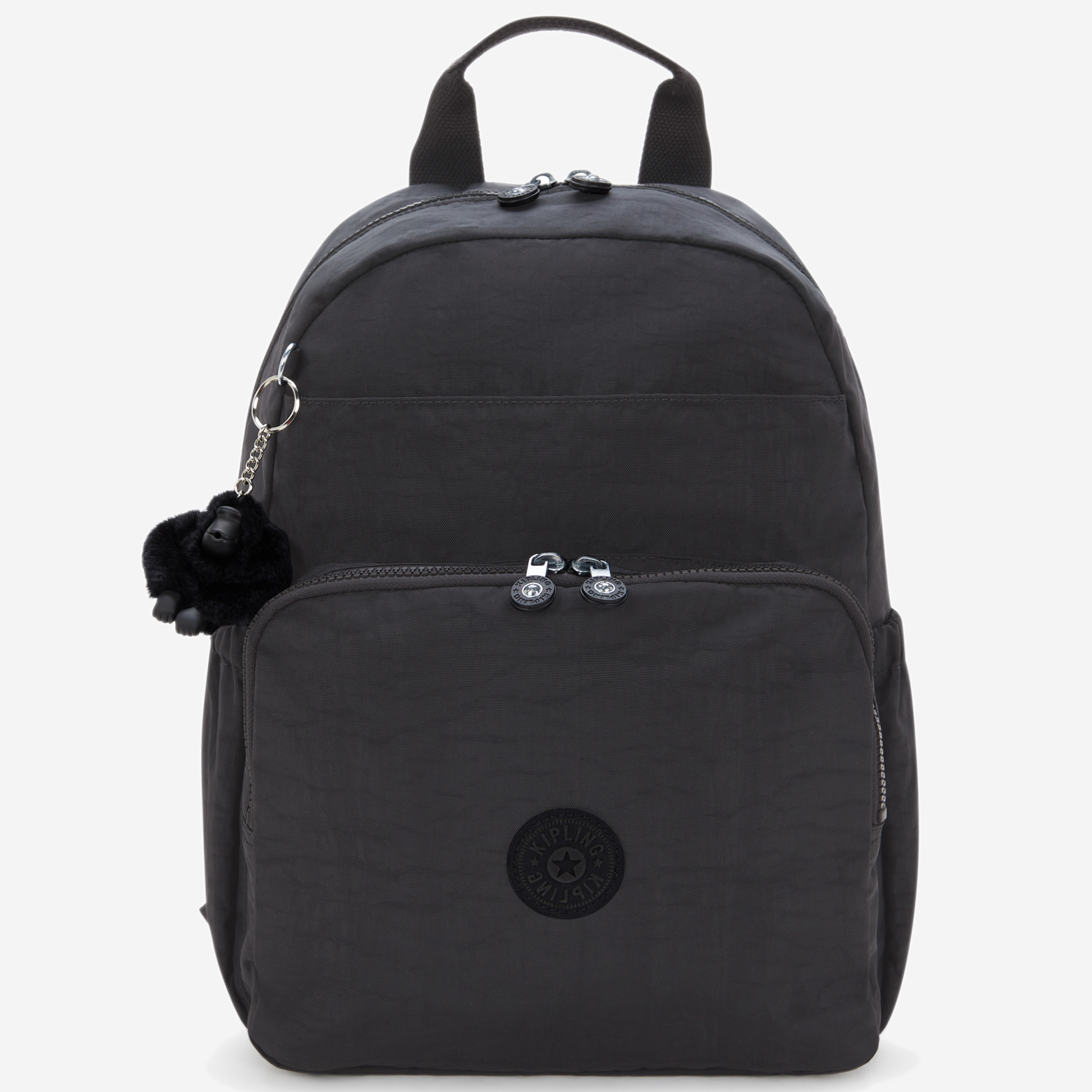 KIPLING Maisie Black Noir Medium baby backpack (with changing mat) I3339-P39