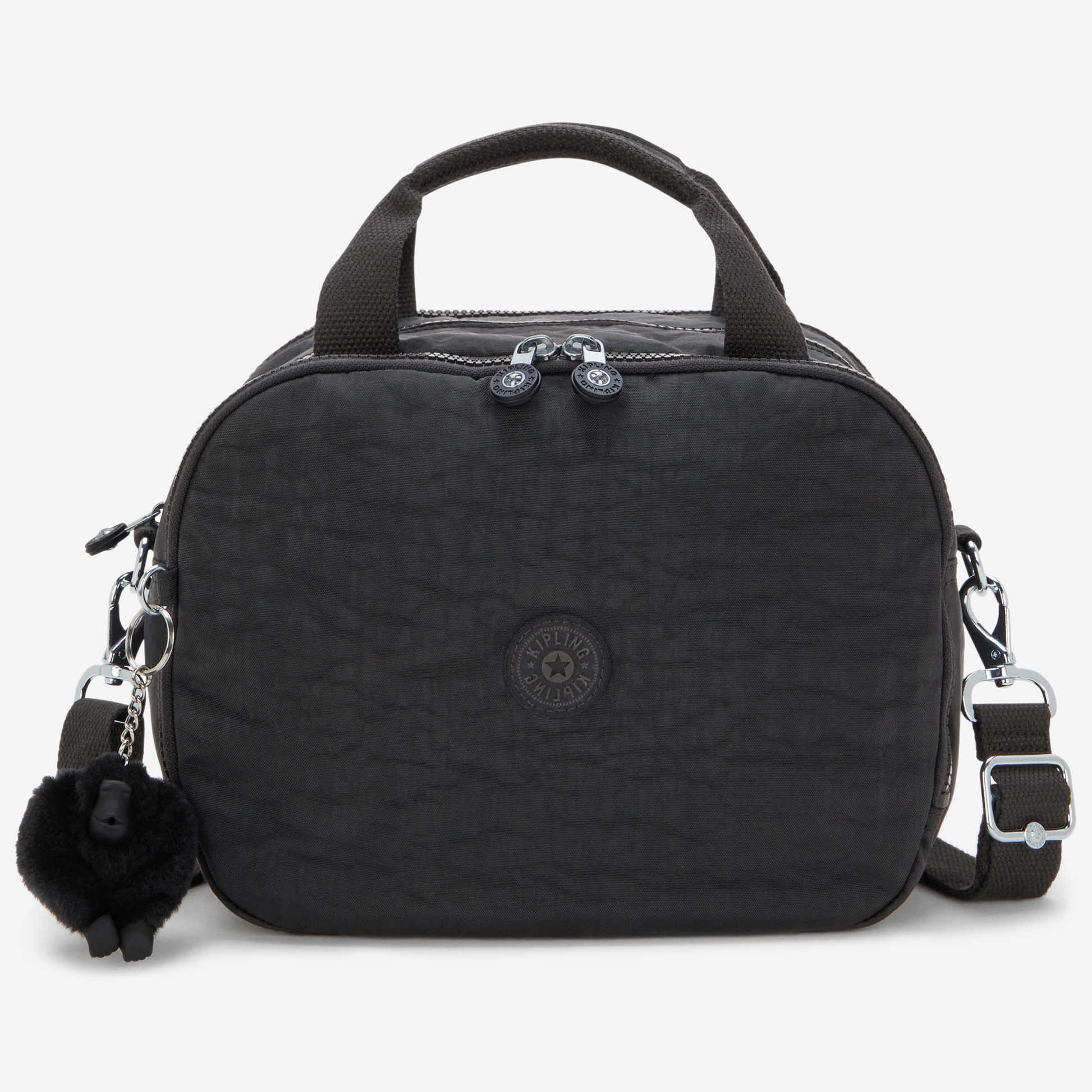KIPLING Palmbeach Black Noir Large toiletry bag (with trolley sleeve) 13860-P39