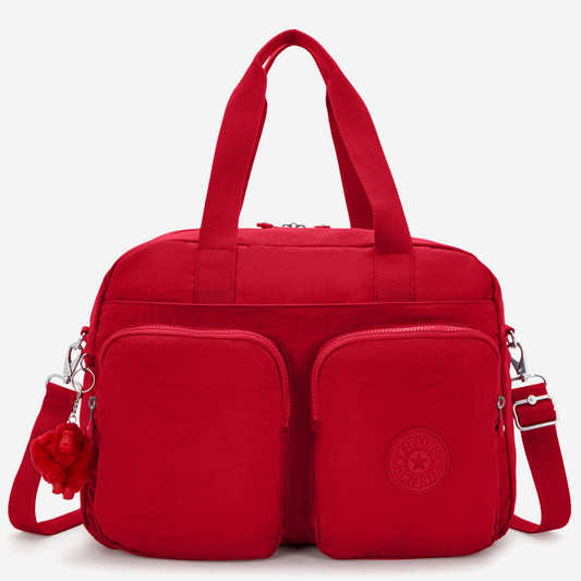 KIPLING Defea Xl Ruby Red Medium weekender I3958-1NW