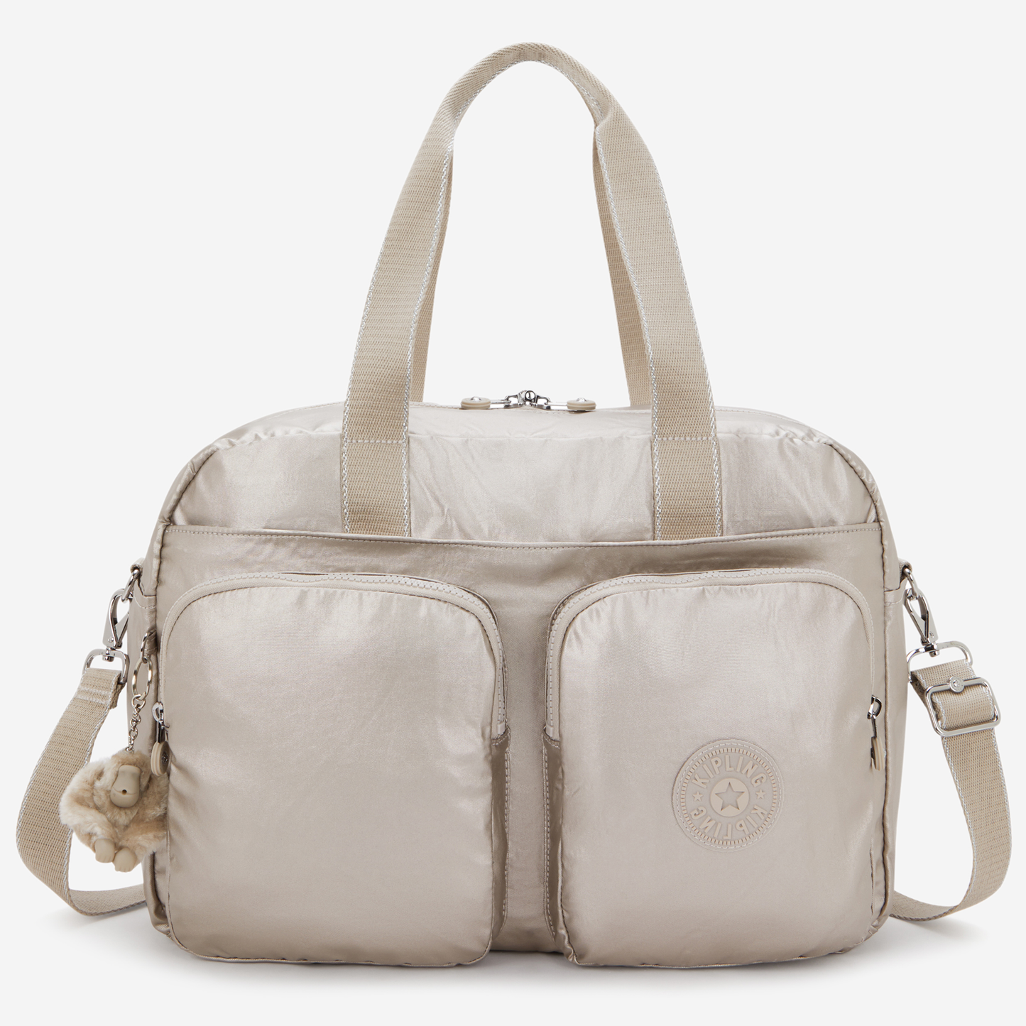 KIPLING Defea Xl Metallic Glow Medium weekender I5577-48I