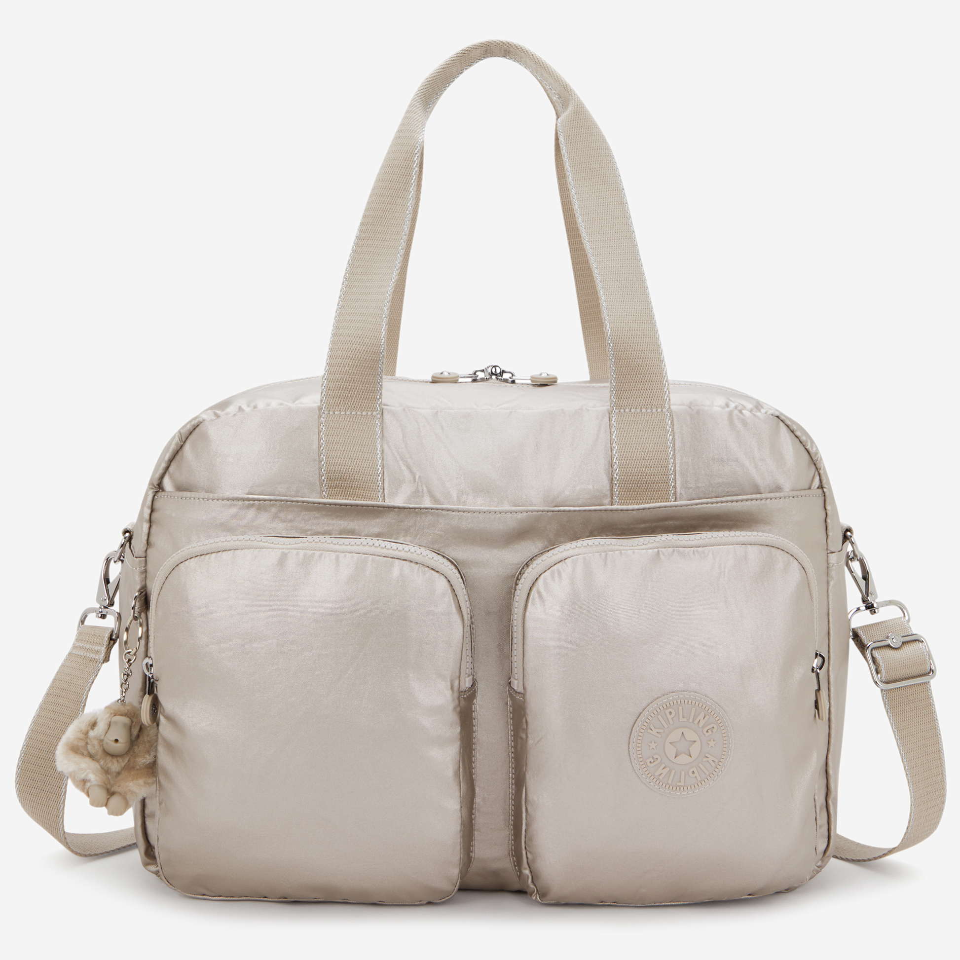 KIPLING Defea Xl Metallic Glow Medium weekender I5577-48I