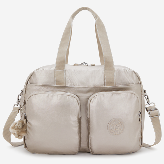KIPLING Defea Xl Metallic Glow Medium weekender I5577-48I