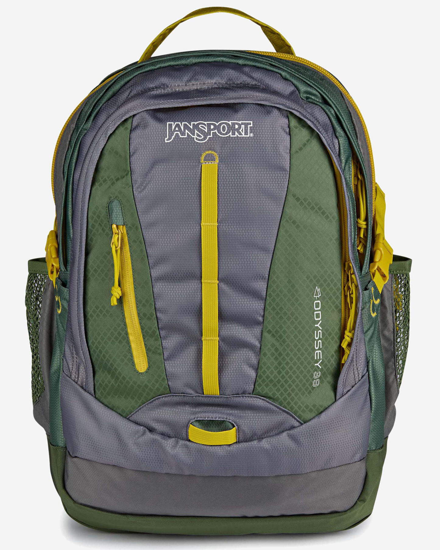 JanSport Odyssey Cargo Green Backpack