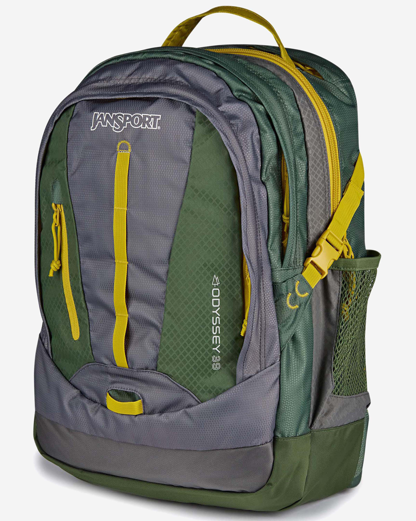JanSport Odyssey Cargo Green Backpack