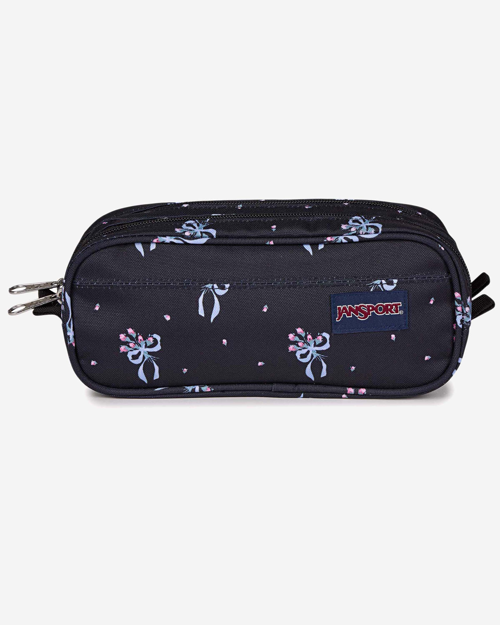 JanSport Large Accessory Pouch Pastel Petal Black Pouch