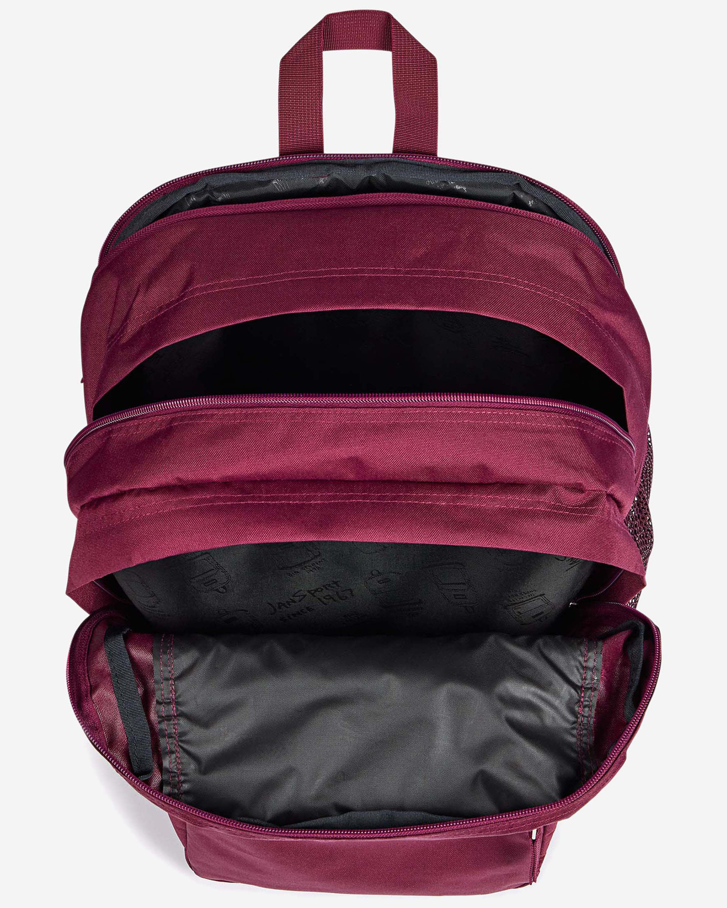 JanSport Big Student Cherry Laquer Backpack