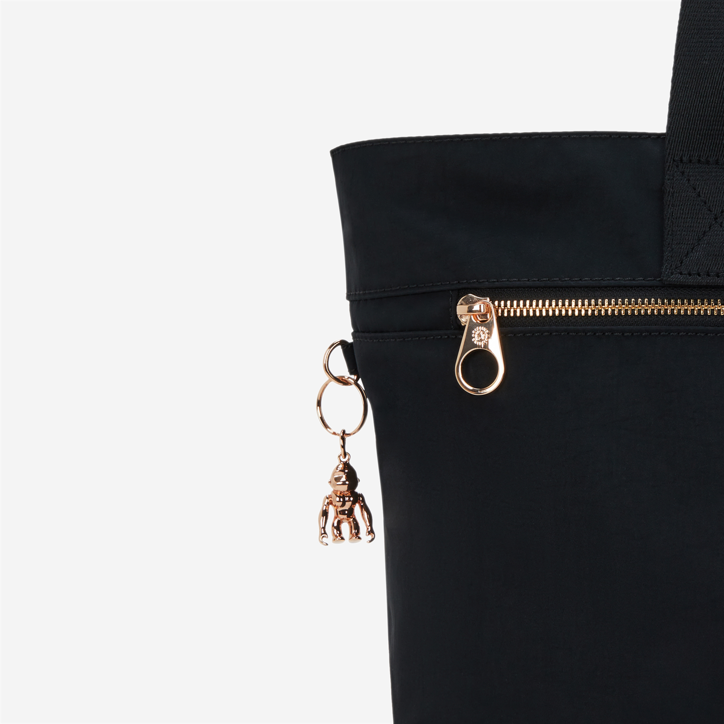 KIPLING Colissa Zip Blck Rose Spice Large Tote with Laptop Compartment I3381-62Q