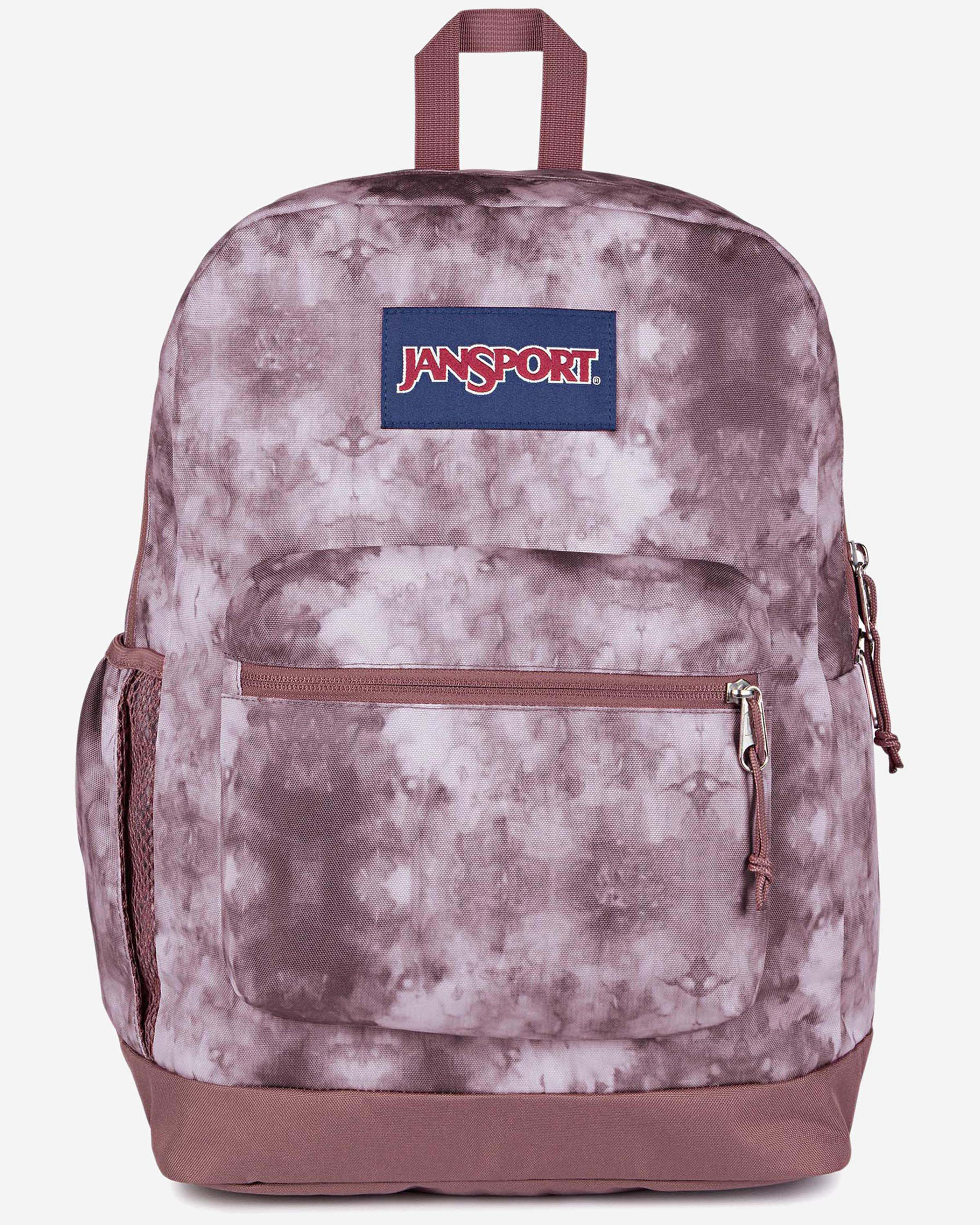 JanSport Cross Town Plus Ice Dye Mahogany Haze Backpack