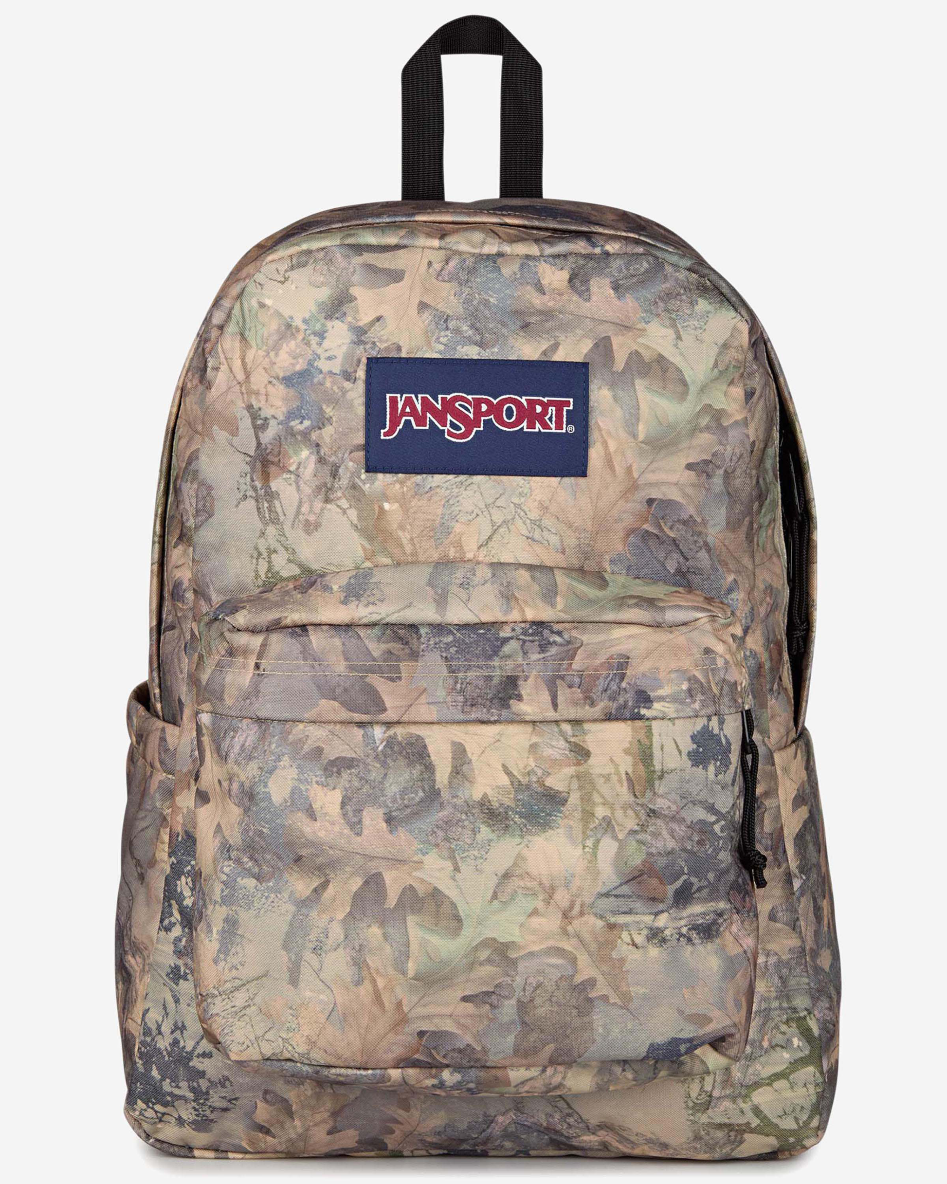 JanSport Superbreak Plus Bogcore Camo Backpack