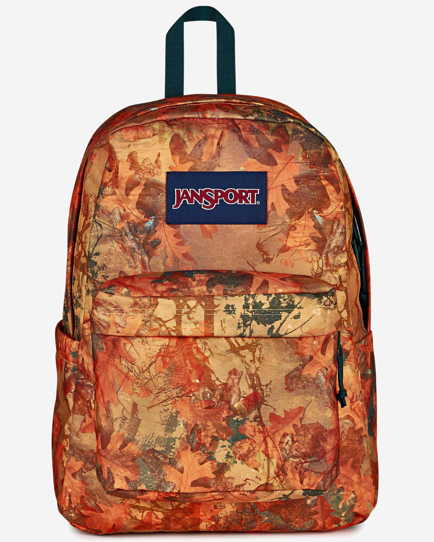 JanSport Superbreak Plus Bogcore Camo Orange Backpack