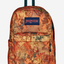 JanSport Superbreak Plus Bogcore Camo Orange Backpack