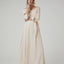 Hortensia Silk Wrap Dress with Slip in Blush