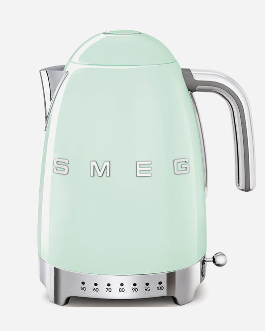 Smeg variable temperature kettle – pastel green