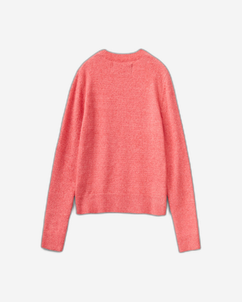 سترة مرتفعة من مزيج الصوف