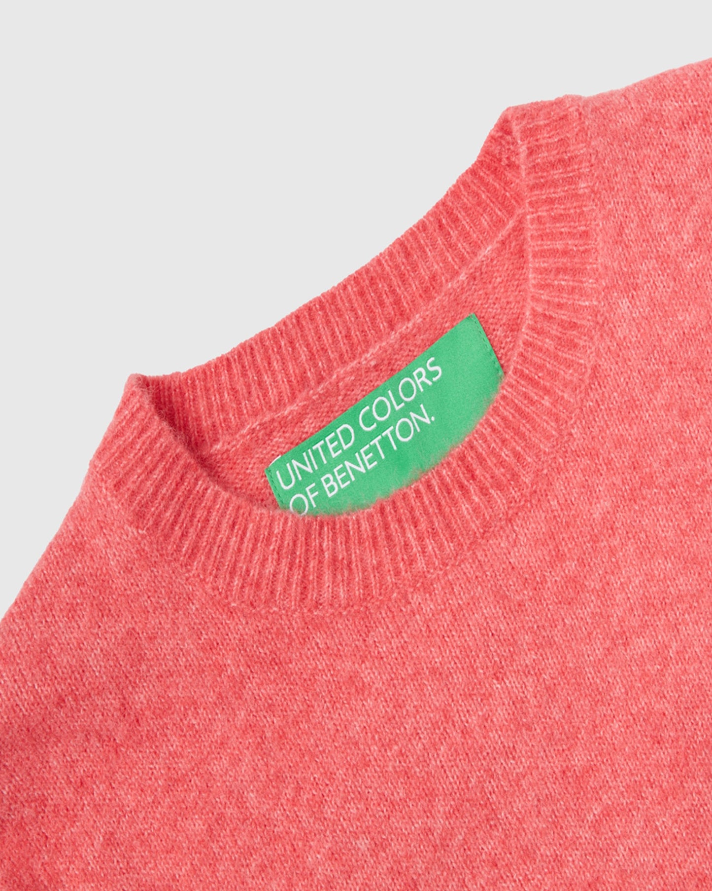 سترة مرتفعة من مزيج الصوف