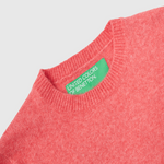 سترة مرتفعة من مزيج الصوف