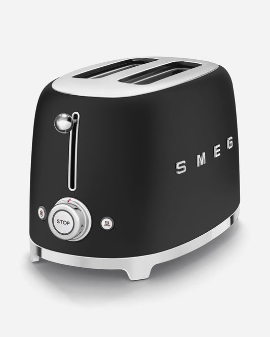 Smeg 2 slice toaster – black matt