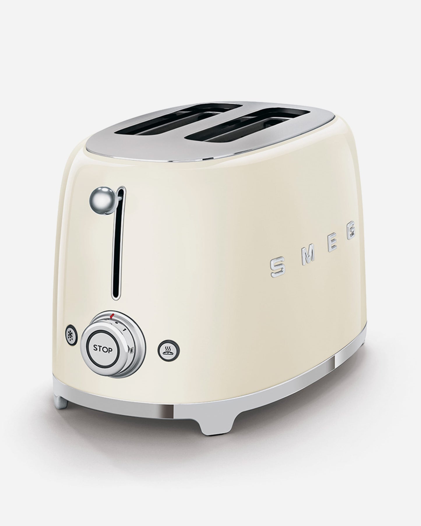 Smeg 2 slice toaster – cream