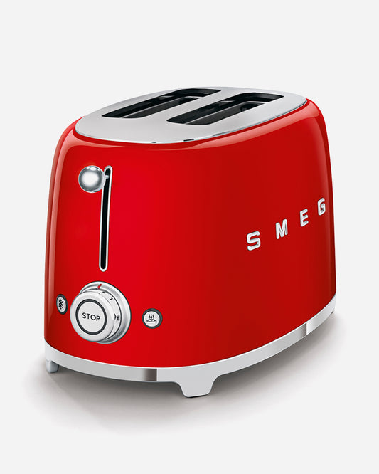 Smeg 2 slice toaster – red
