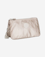 محفظة كيبلينج كرييتيفيتي إل كبيرة لامعة معدنية C213093-48I