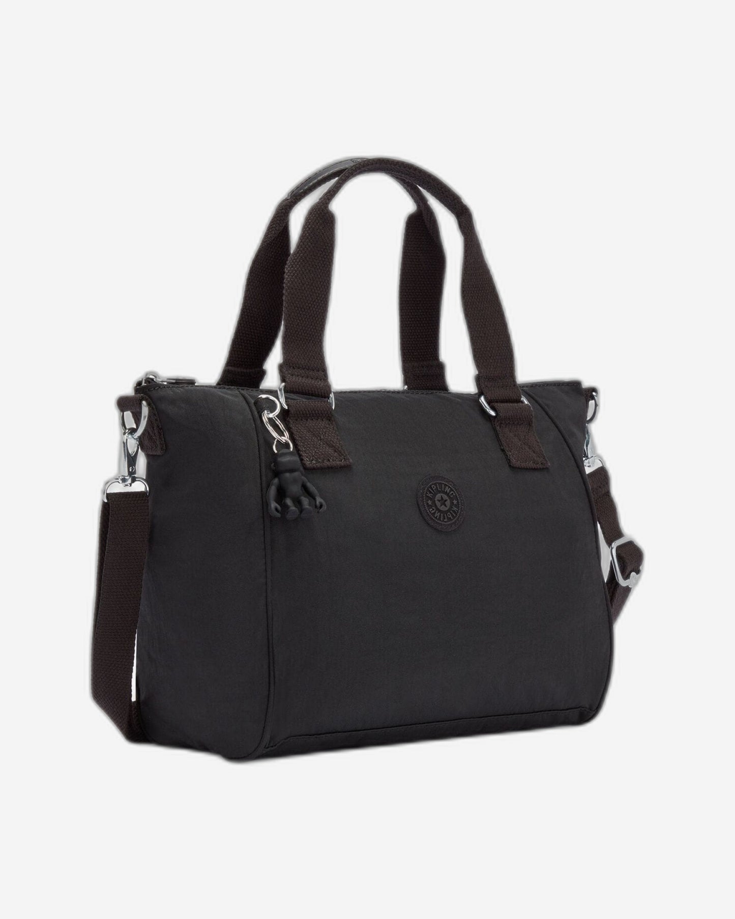 حقيبة يد كيبلينج أميل سوداء متوسطة الحجم C215371-P39