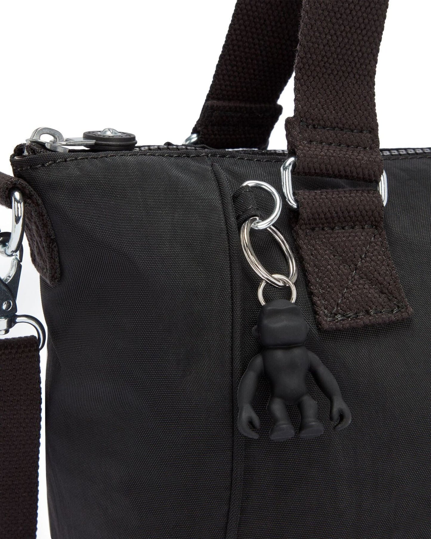 حقيبة يد كيبلينج أميل سوداء متوسطة الحجم C215371-P39