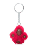 مشبك مفاتيح Kipling Monkeyclip باللون الوردي الحقيقي XS مع مشبك مفاتيح C2I3088-09F