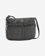 حقيبة كيبلينج إيزيلا متوسطة الحجم بلون أسود فلفلي C2I4803-78S