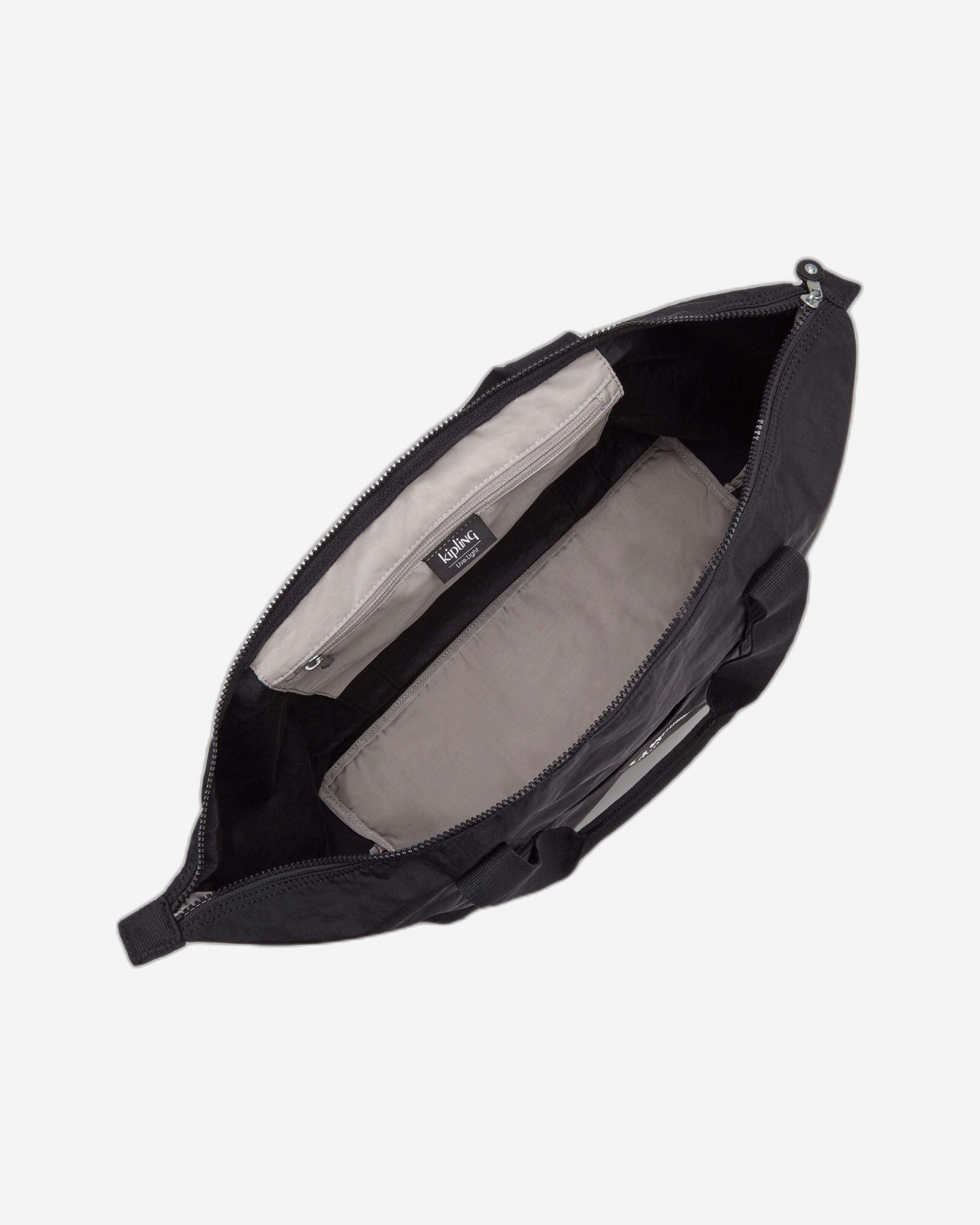 حقيبة توت كيبلينج آرت إم لايت بلاك لايت كبيرة C2I5893-TL4