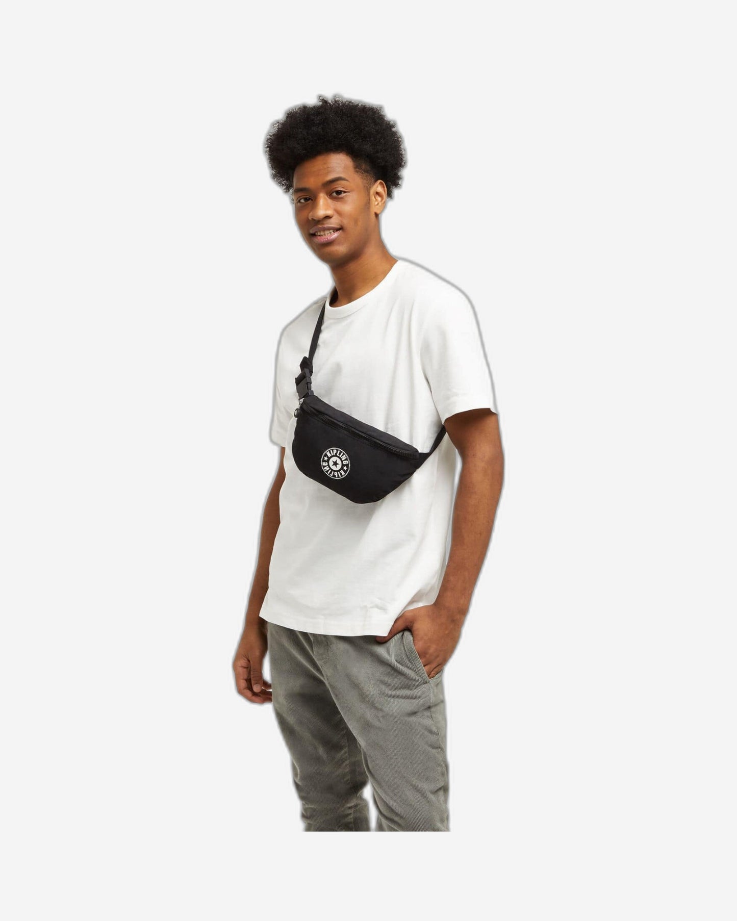 حقيبة خصر كيبلينج فريش بلاك لايت صغيرة C2I7465-TL4