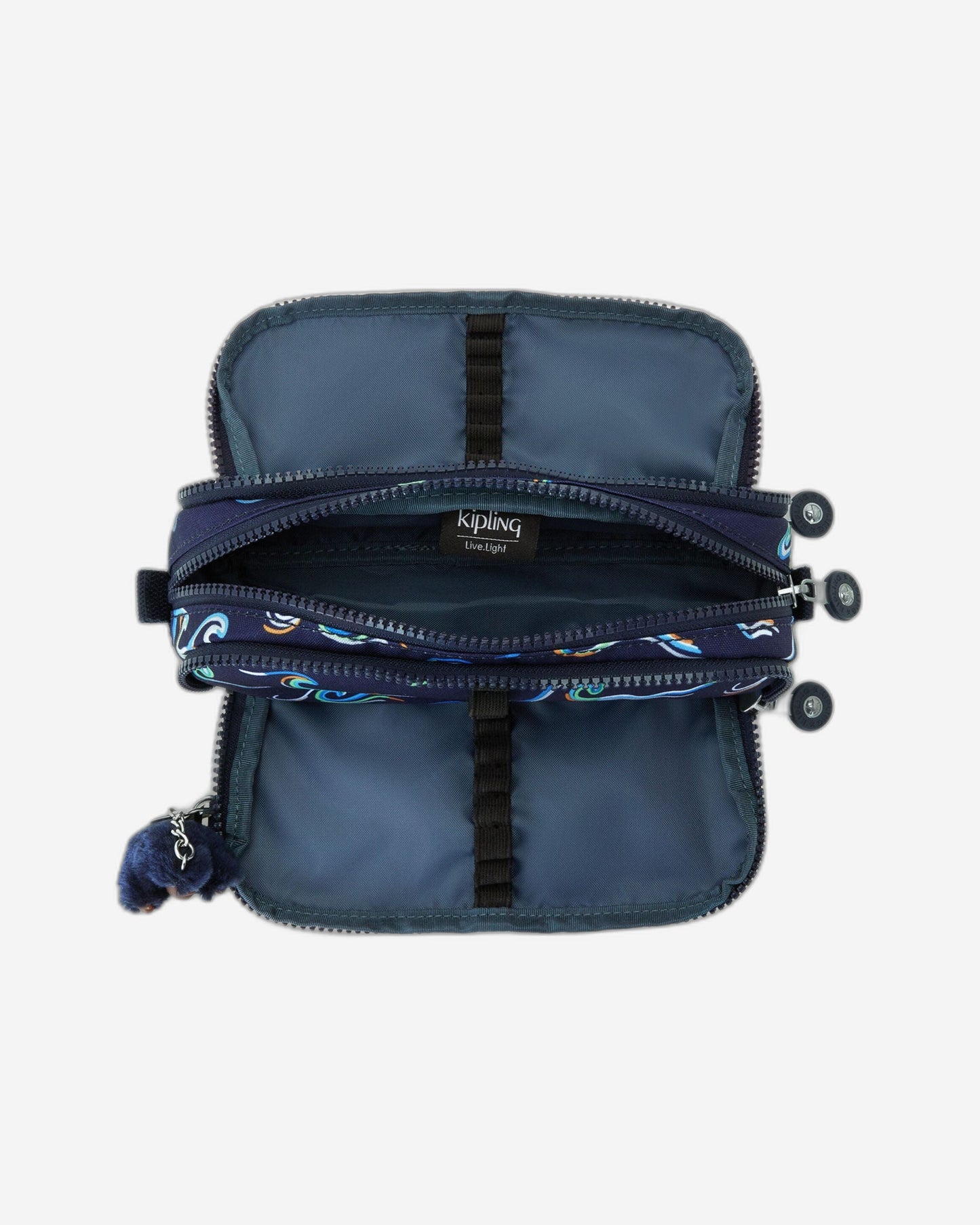 حافظة أقلام كيبلينج جيتروي كبيرة بطبعة المحيط المرحة C2I3560-W92