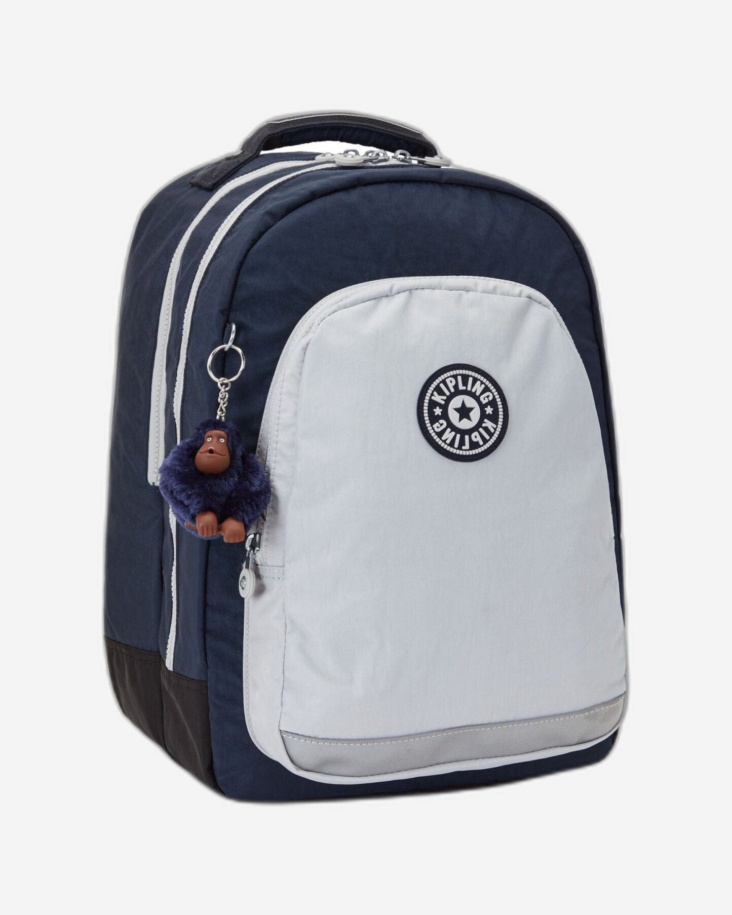 حقيبة ظهر كبيرة من Kipling Class Room باللون الأزرق الرمادي C2I4053-U84